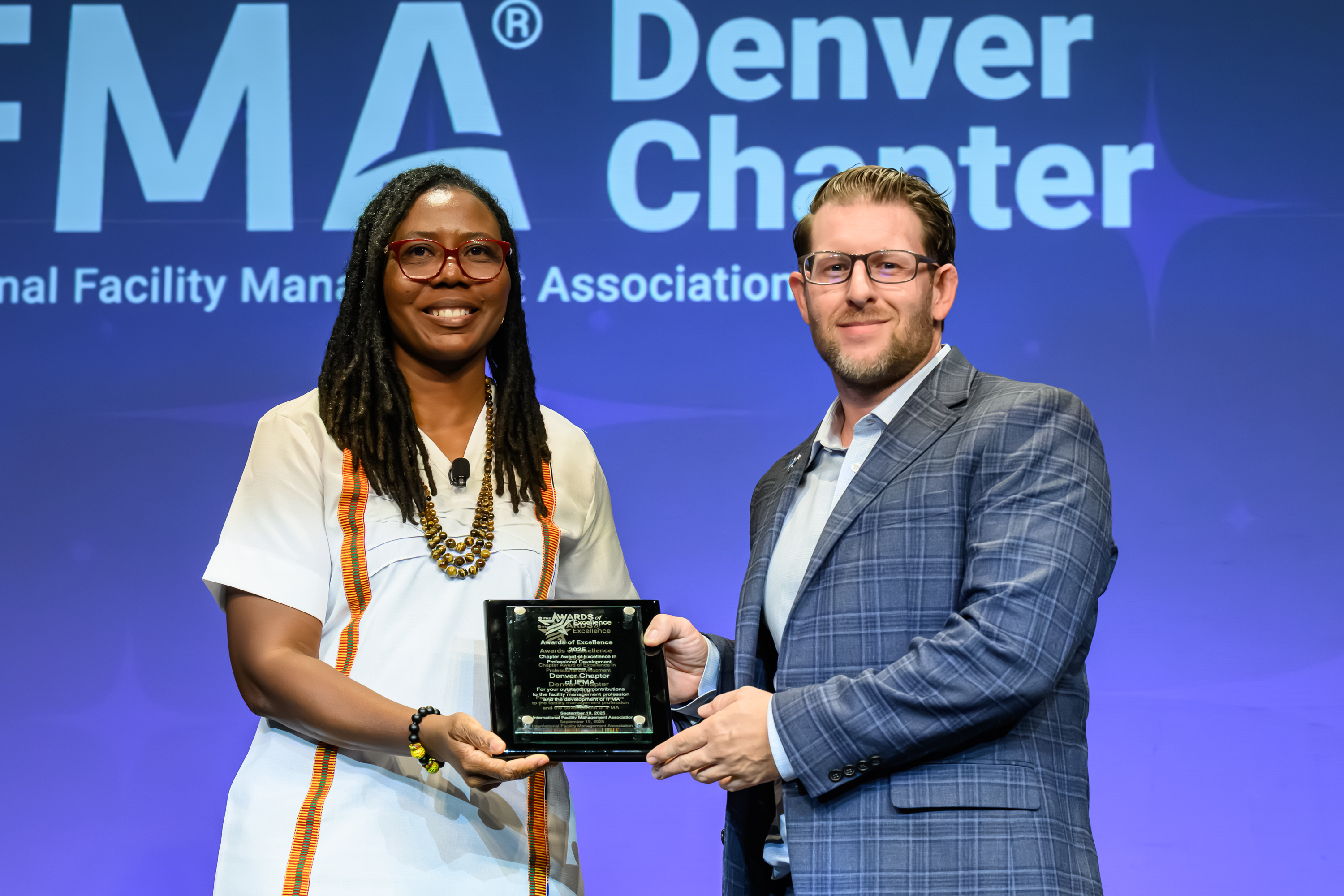 Award recipients at IFMA ceremony